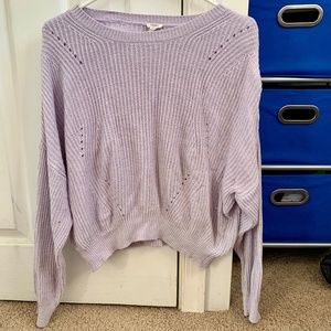 Garage Purple Sweater